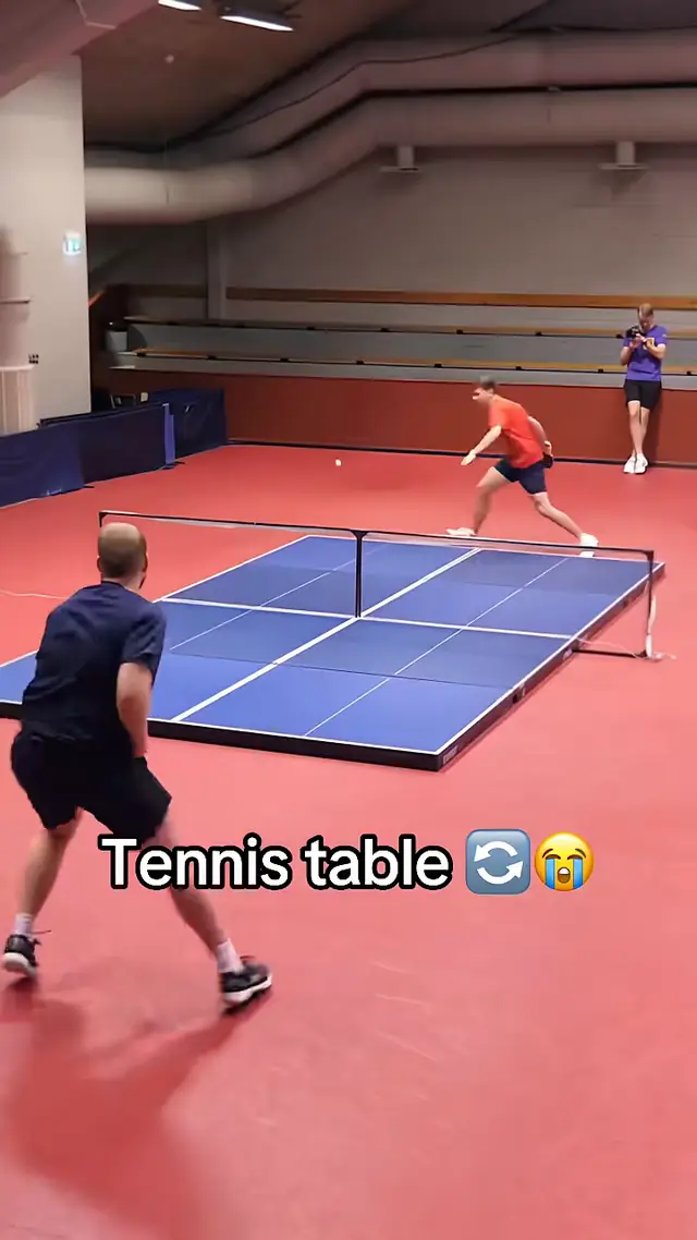 😂😂😂 (via @Pongfinity) #funny #challenge #tabletennis 