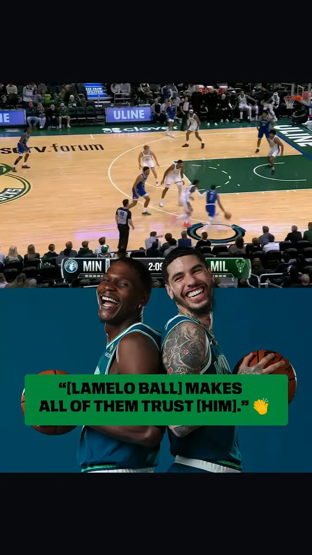 Shump believes #LaMeloBall is a seemless fit in #Minnesota 🐺 #nba #ti...