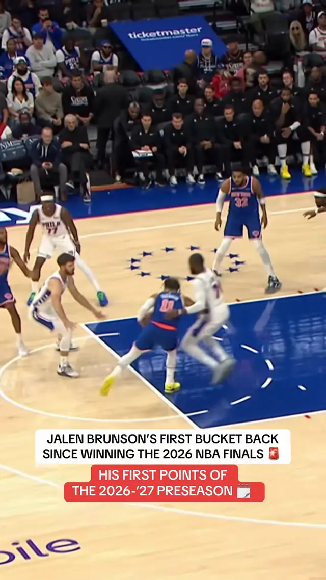 First shot back is a clean turnaround J 🔥 #NBA #Basketball #JalenBrun...