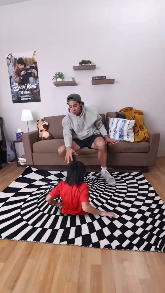 illusion rug 