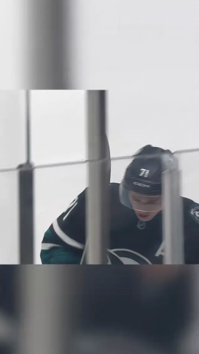 everyone goes to timeout 😂 #NHL #hockey #sports #MacklinCelebrini #Ta...