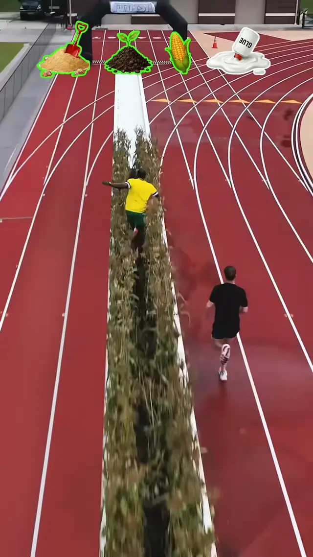 I raced Usain Bolt 😅