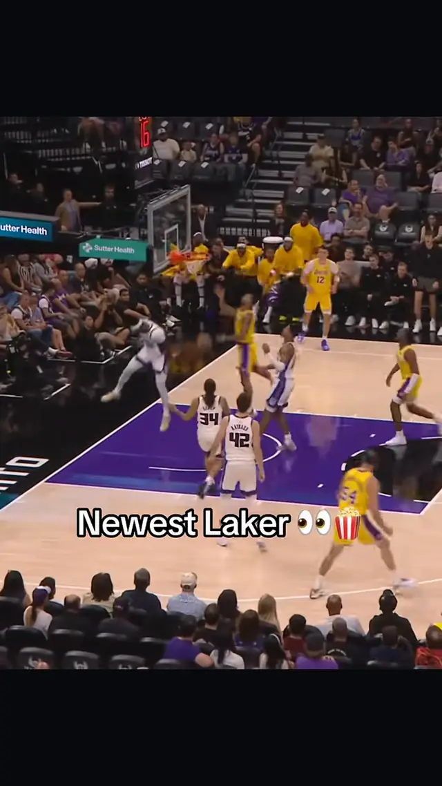 QUENTIN GRIMES THROW IT DOWN. 😱🤯 #nba #basketball #bball #lakers #dunk 