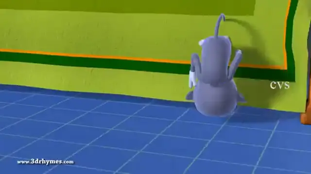 Five Little Monkeys Jumping on the bed - 3D Animation English Nursery rhyme for children