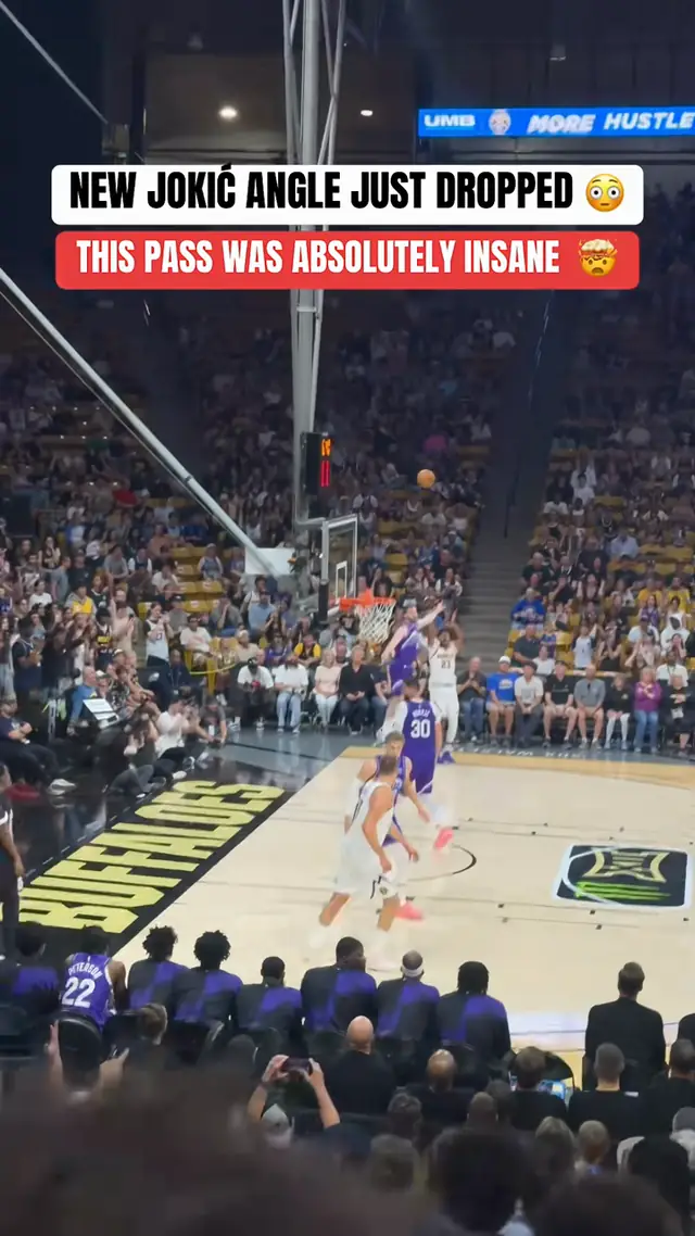 We're still not over this behind-the-back dime from the Joker 🔥(via: ...