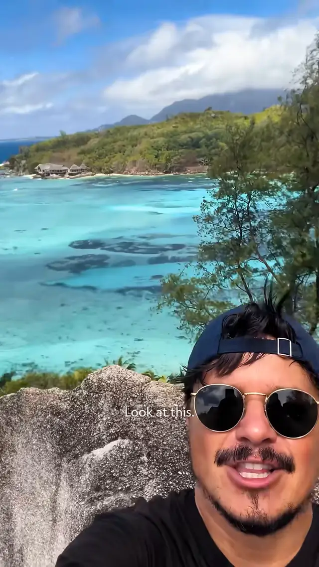 Paid content for @OtterBox. Island hopping in the Seychelles? Yes, pl...