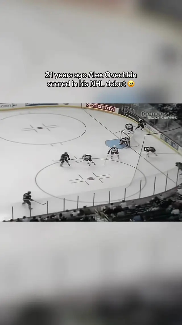 it was only the beginning 🤩 #NHL #hockey #sports #throwback #AlexOvec...