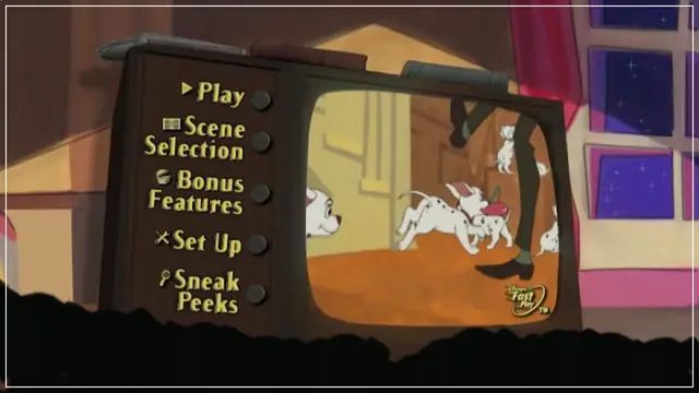 101 Dalmatians II: Patch's London Adventure - DVD Menu