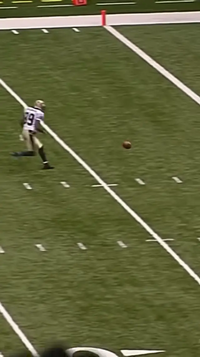 a blocked punt that will live on forever ⚜️#nfl #stevegleason #neworl...