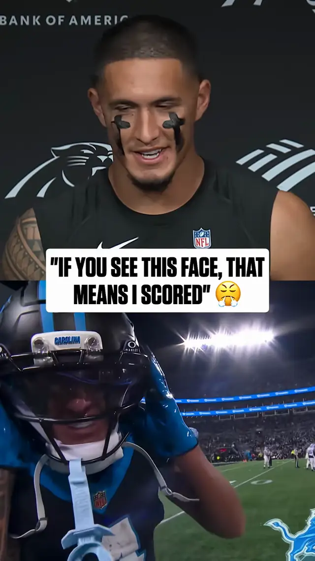 #tetairoamcmillan giving #carolinapanthers legend #stevesmith his flo...