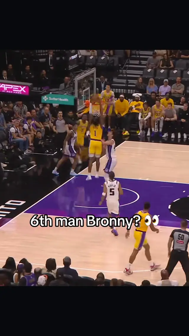 Bronny running the show with second unit. 🔥🍿 #nba #basketball #bronny...