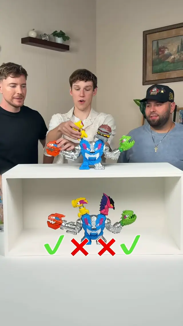 Messing around in the @MrBeast Lab 