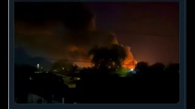 ANOTHER Food Distribution Plant On Fire_May 18 2022