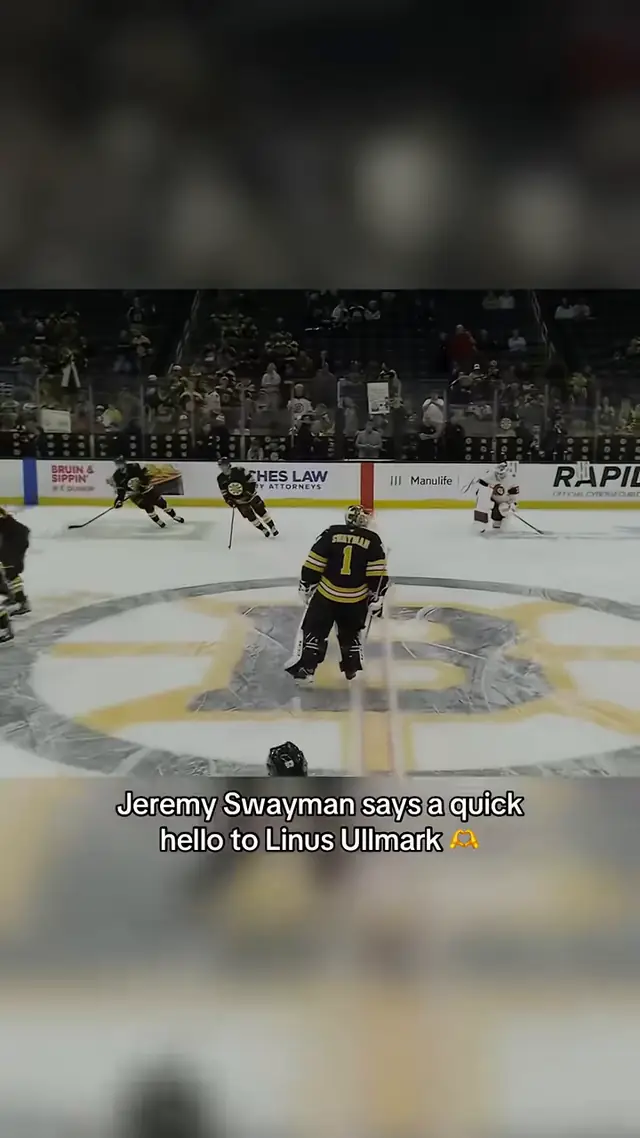 being totally normal about this‼️ #NHL #LinusUllmark #OttawaSenators ...