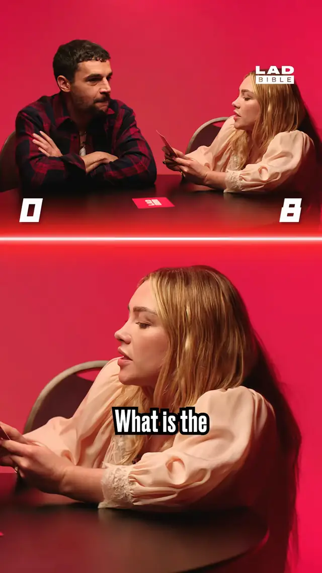 Florence Pugh and Chris Abbott battle it out with wrong answers only ...