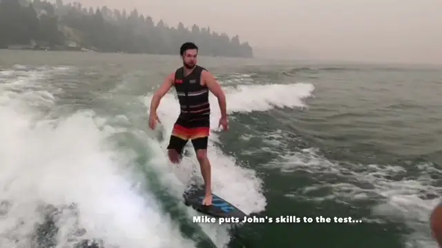 Wakeboarding challenge ends in epic fail