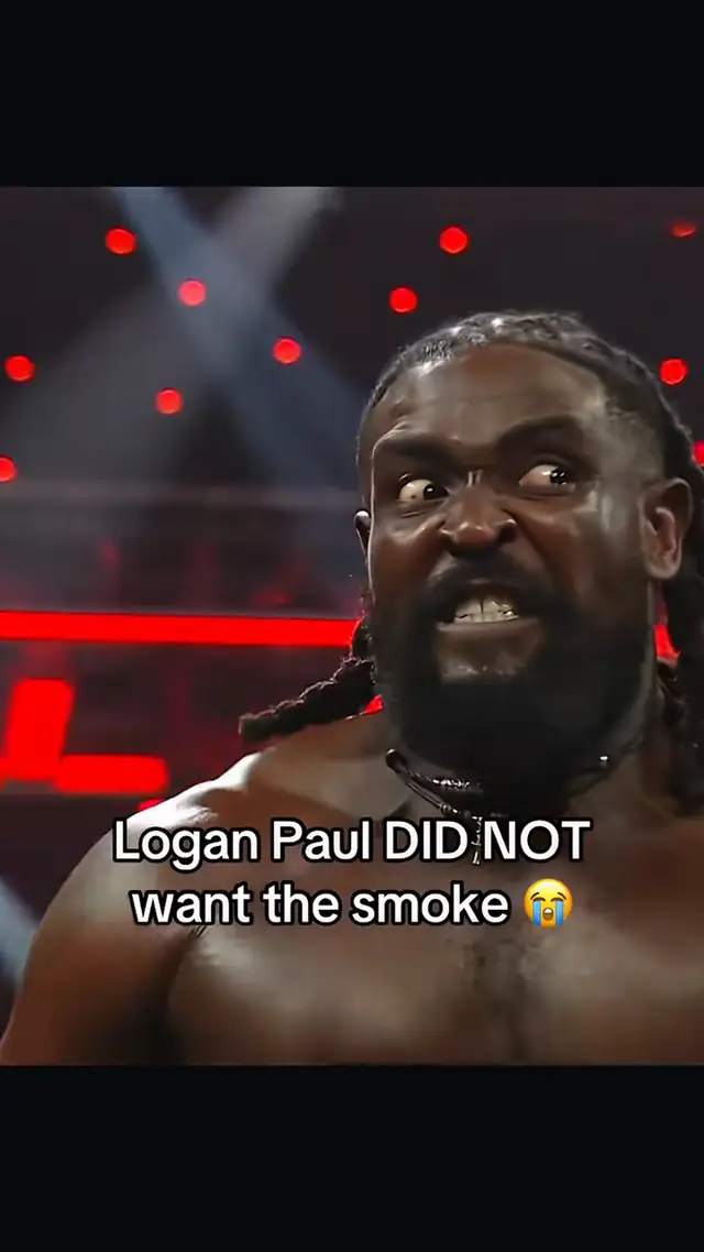 Got outta there in a hurry 💀 #WWERaw #loganpaul #funny #wwe #mondayni...