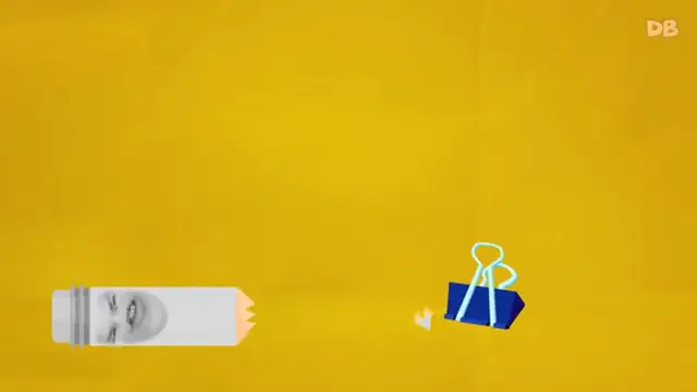 Funny Drawing Pencils (Yellow, Blue, Pink, Red & Gray) | D Billions Kids Songs