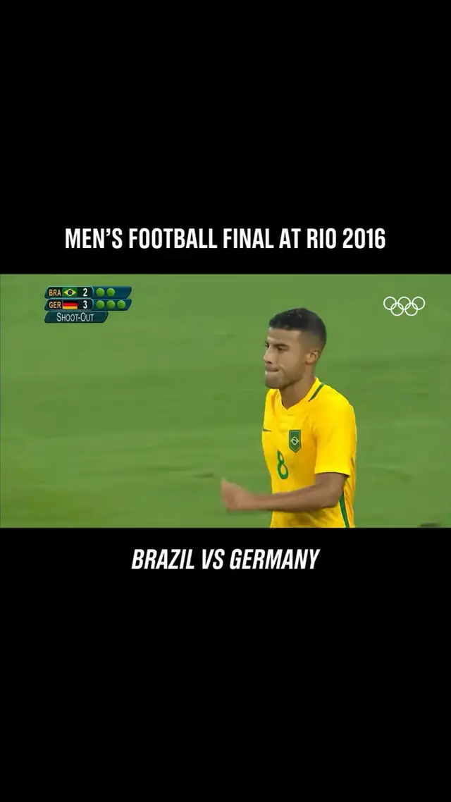Victory on home soil.🥇 Brazil beat Germany in an intense penalty shoo...