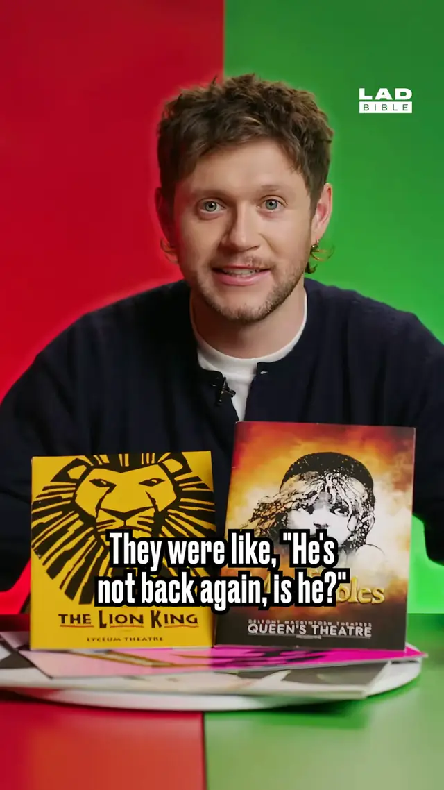 Niall Horan has seen The Book of Mormon how many times?! 😳 #swipestuf...