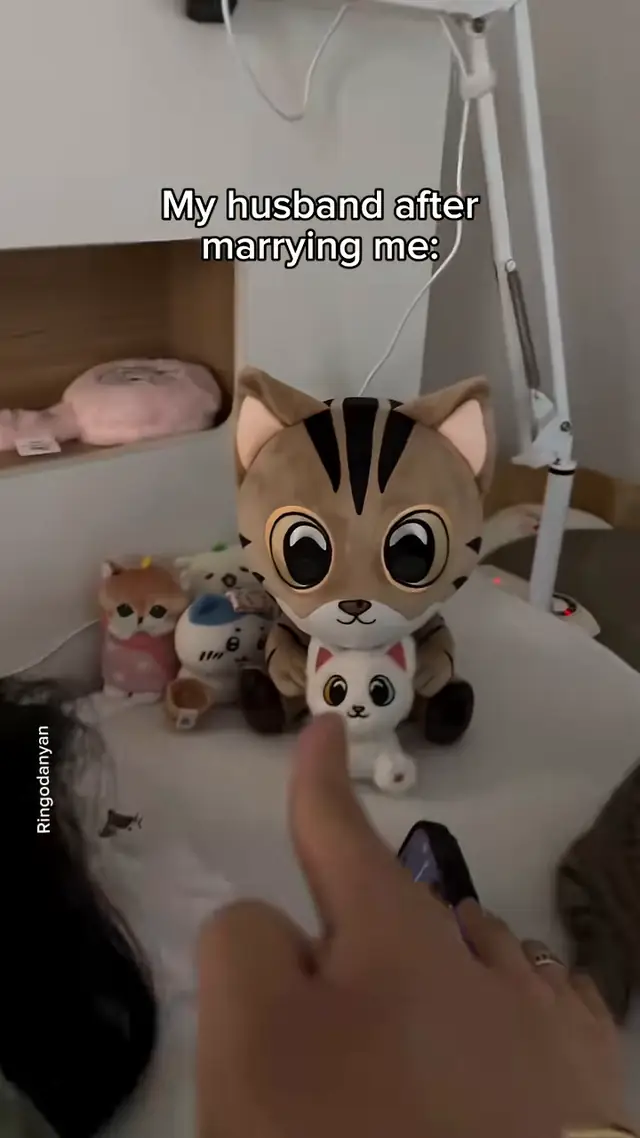 white cat: “Ooh finger👅” (📹 @ringodanyan) - #cats #marriedlife #9gag