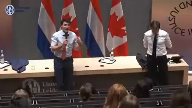 Trudeau: "The U.S. going through it's moment over the past 4 years..."