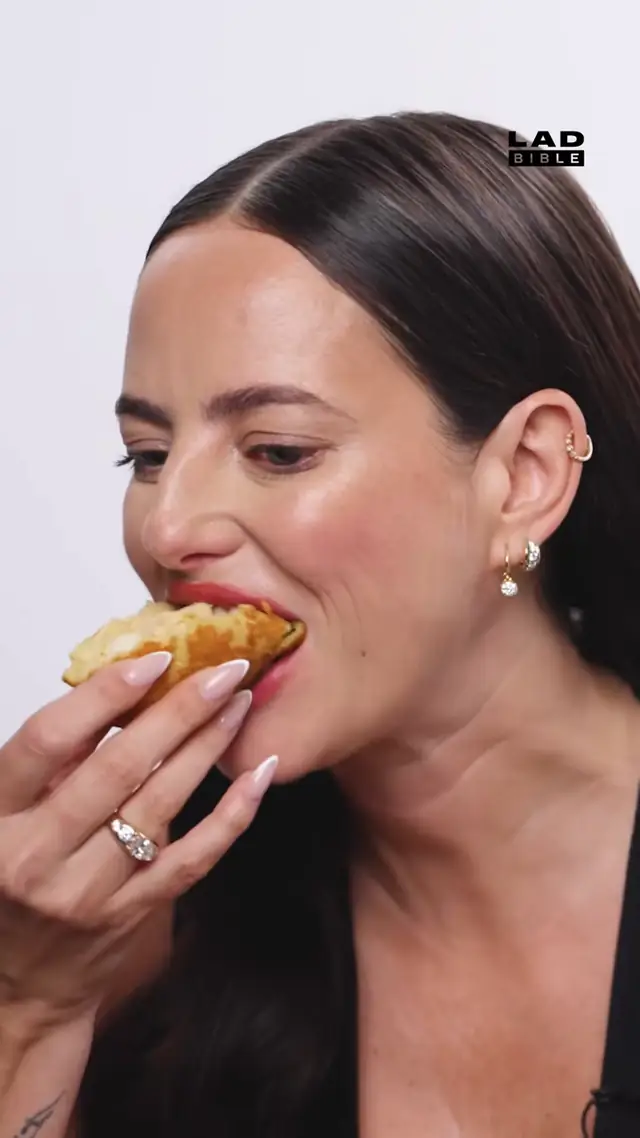 Kaya Scodelario and Theo James try iconic Brazilian and Greek snacks ...
