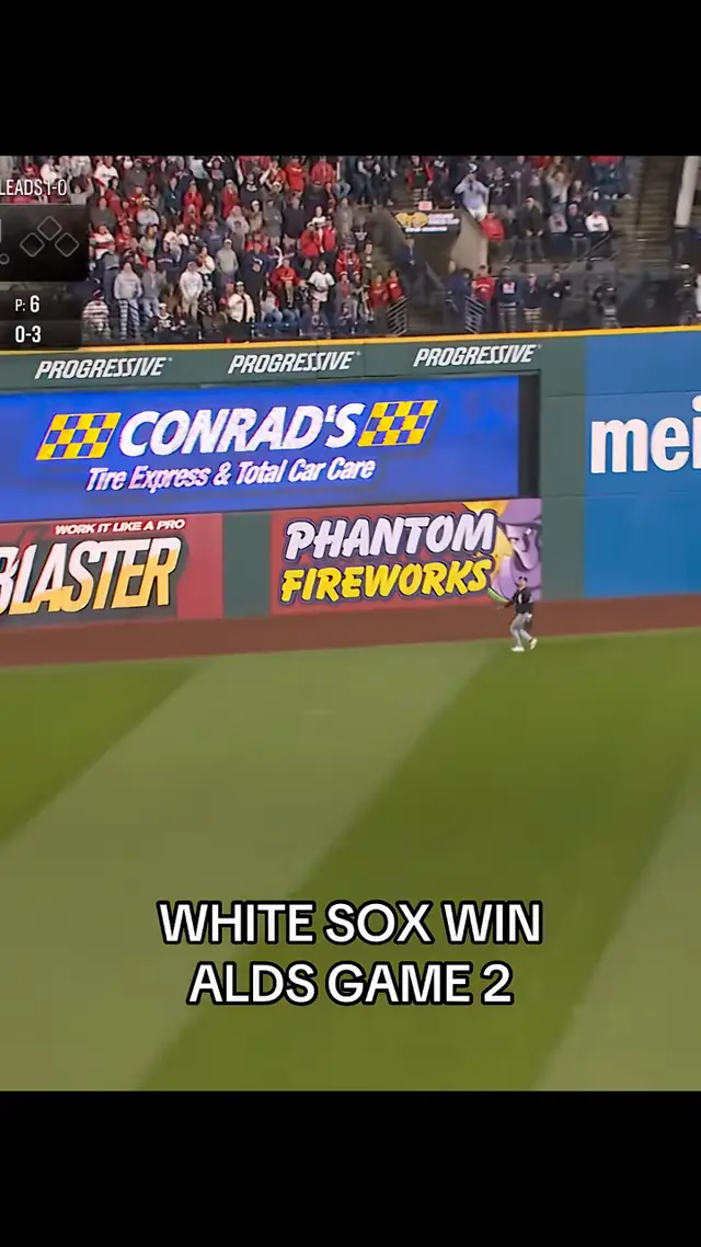 The White Sox are bringing a 2-0 ALDS lead home to Chicago! #mlb #bas...
