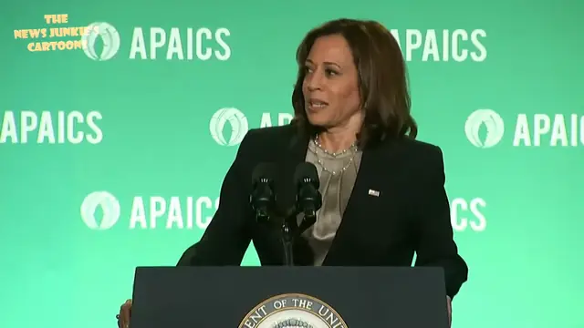 "The incredible VP Kamala Harris" speaks on the tragedy.